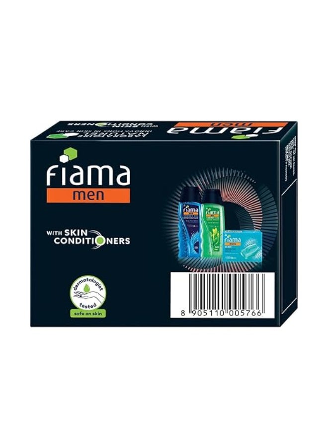 فياما صابون جل فياما للرجال للتنظيف العميق، بالفحم والجريب فروت ومرطبات البشرة، 125 غرام، مناسب لجميع أنواع البشرة، درجة حموضة لطيفة - Image 3